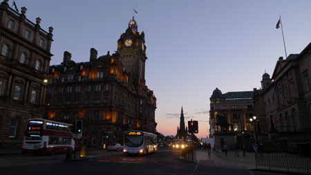 Night in Edinburgh